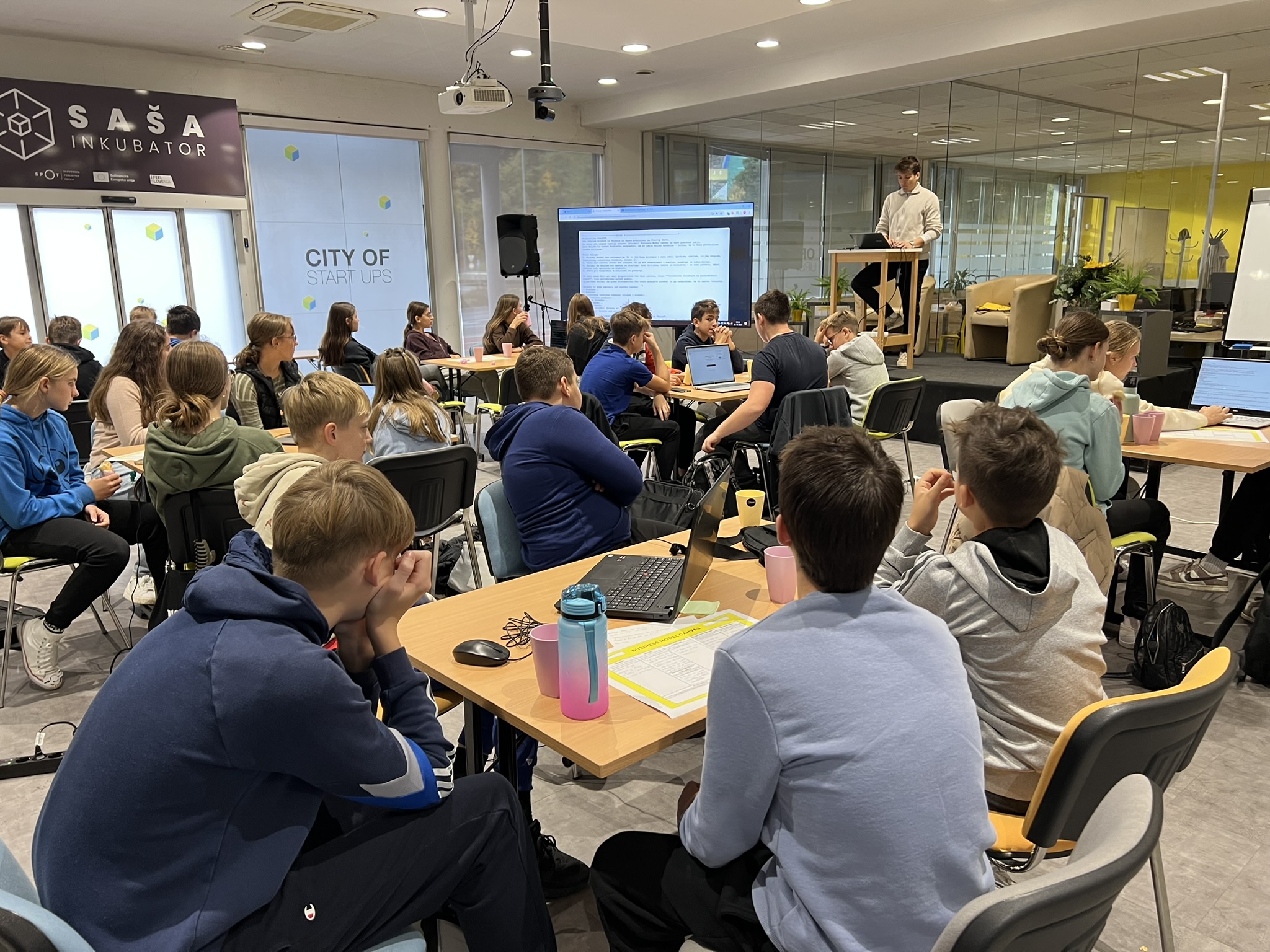 Z učenci OŠ Frana Kocbeka Gornji Grad zaključili sezono Startup vikendov