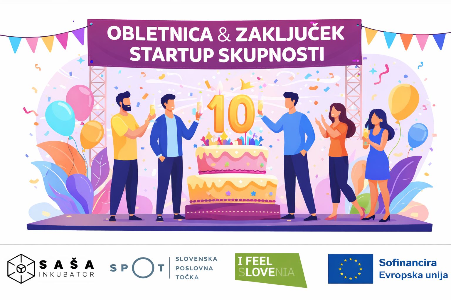EN za organizacijo in izvedbo programa “Zaključek startup skupnosti”