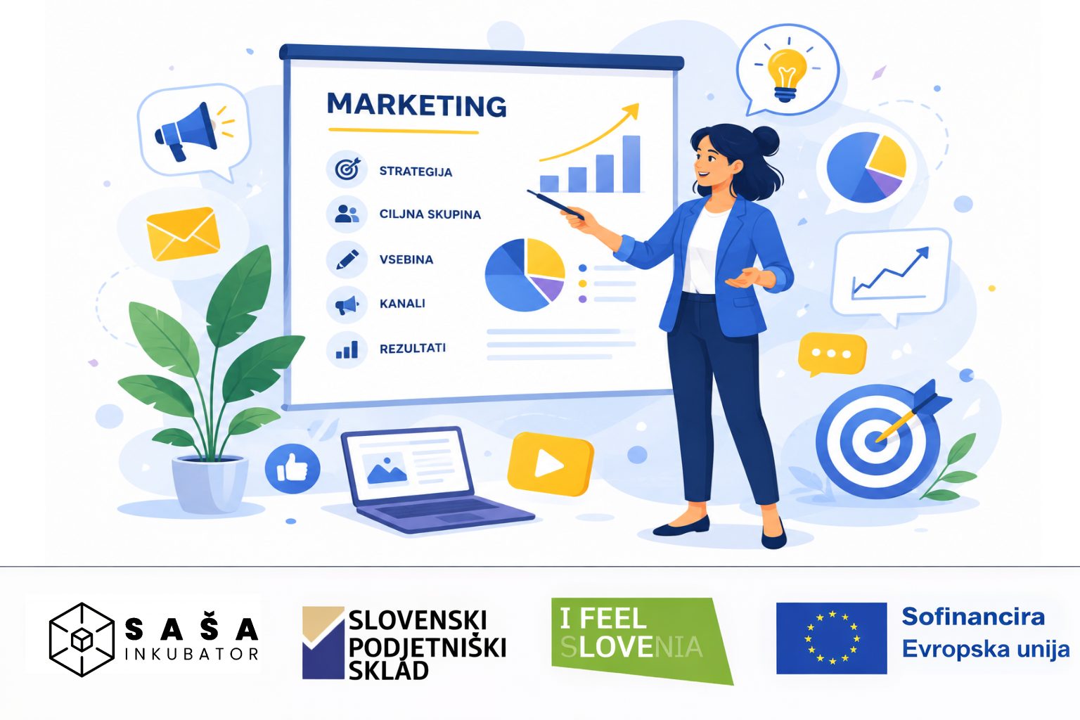 EN za izvedbo Startup Academy delavnice na temo “Marketing za Startupe”